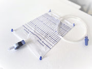 NINE LUCK 2000ml Urine Drainage Bag (Sterile And Drainable) With 90cm Tube - STANDARD