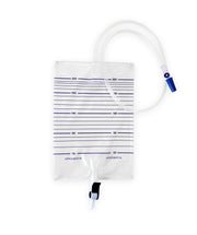 NINE LUCK 2000ml Urine Drainage Bag (Sterile And Drainable) With 90cm Tube - STANDARD