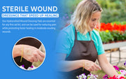 Hydrocolloid Wound Dressings - Thin 5 pieces Pack - The Ultimate Solution for Wounds, Bed Sore and Pressure Ulcer Care