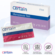 Certain Menopause Test Kit For Women (1 Test Pack) - FSH Test - Female Fertility Test