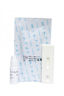 Test-IT Anti-HCV Test - 40 Tests Box for Professional Use Only - WB/S/P