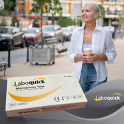 Laboquick Menopause Home Test (2 Tests) Twin Pack - Menopause Test For Home Test Female Fertility Test