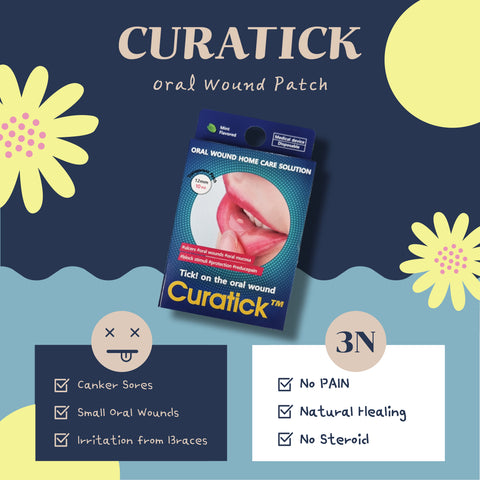 Curatick™ - The Ultimate Solution for Mouth Ulcers and Oral Wounds