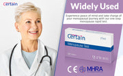 Certain Menopause Test Kit For Women (1 Test Pack) - FSH Test - Female Fertility Test