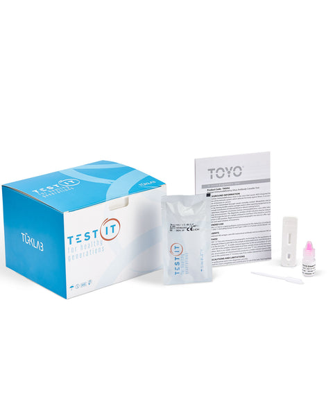 Test-IT Anti HIV 1/2 Test - 40 Tests Box for Professional Use Only