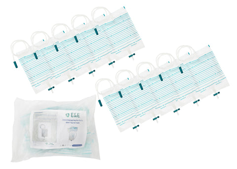 Economic 2L Urine Drainage Bag, Catheter Bag, Non-Sterile Night Bag With T Tap