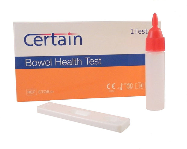 CERTAIN BOWEL HEALTH TEST, FECAL OCCULT BLOOD TEST, COLON CANCER TEST