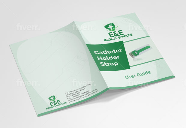 E&E Medical Supplies Urinary Catheter Leg Holder Strap, Catheter Leg Strap, Anti Slip Tape, Perfect Urinary Catheter Strap