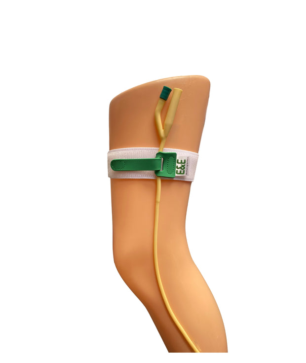 E&E Medical Supplies Urinary Catheter Leg Holder Strap, Catheter Leg Strap, Anti Slip Tape, Perfect Urinary Catheter Strap