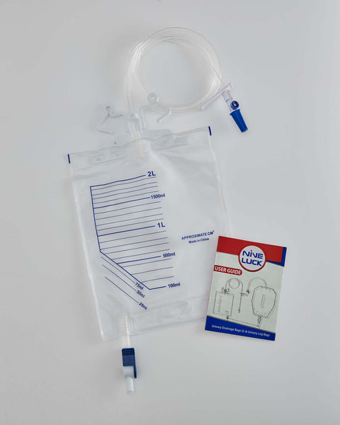 Large Capacity catheterization bag with hanger sterile and easy to draine