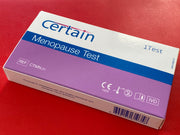 Certain® Menopause Home Test  Female Fertility Test