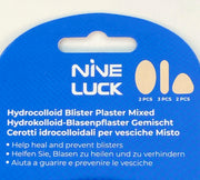 7pcs Nine Luck Hydrocolloid Patches – Heel Blister Plasters for Feet – Invisible Plasters for Foot Treatment – Instant Relief Waterproof – Discreet Design