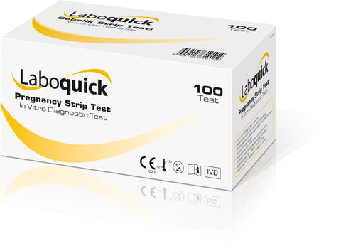 Laboquick Pregnancy Test Strips 20miu Urine Testing Kits